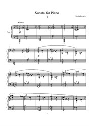 Piano Sonata (1st movement)