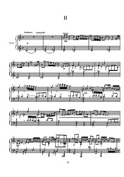 Piano Sonata (2nd movement)
